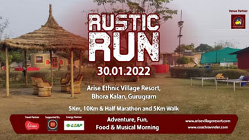 Rustic Run, Coach Ravinder Gurugram