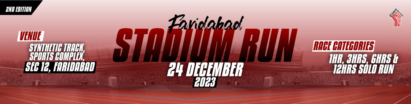 Faridabad Stadium Run