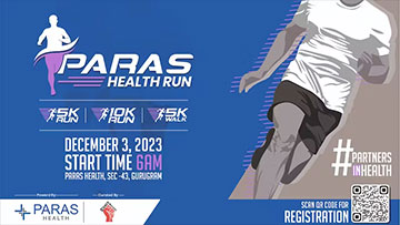 Paras Health Run, Coach Ravinder Gurugram