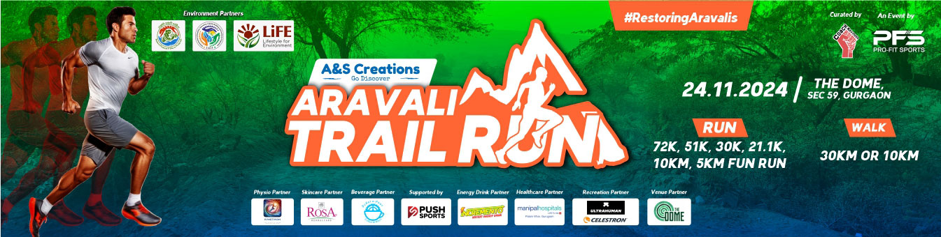 Aravali Trail Run 2024, Coach Ravinder Gurugram