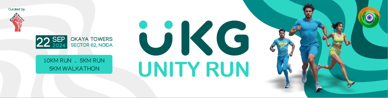 UKG Unity Run 2024, Coach Ravinder Gurugram