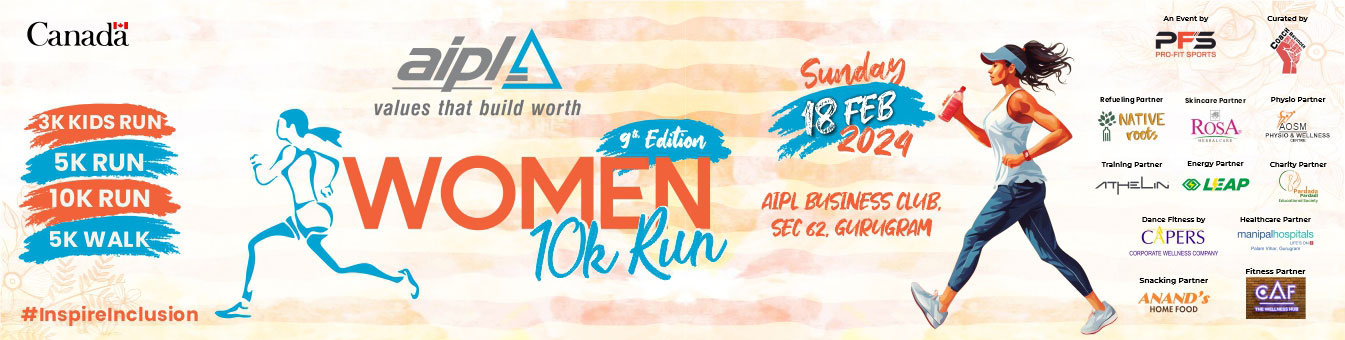Women 10K Run 2024, Coach Ravinder Gurugram