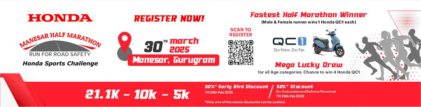 Honda Manesar Half Marathon 2025, Coach Ravinder Gurugram