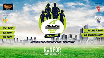 Alcis Family Run Lucknow 2019, Coach Ravinder Gurugram